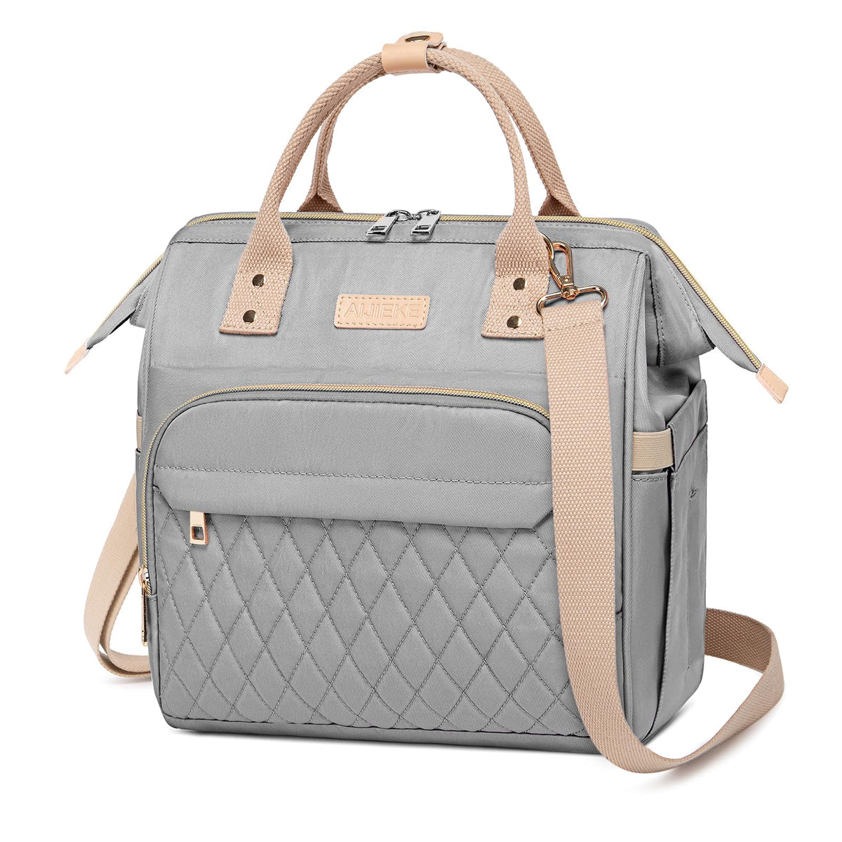 AIJIEKE bolsa de almuerzo para mujeres, capacidad espaciosa para loncheras y snacks.