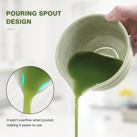 AIKAMI Set: cuchara chashaku de bambú para medir dosis perfectas.