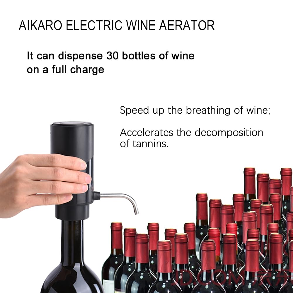AIKARO chorro preciso sin goteo para servir con estilo.