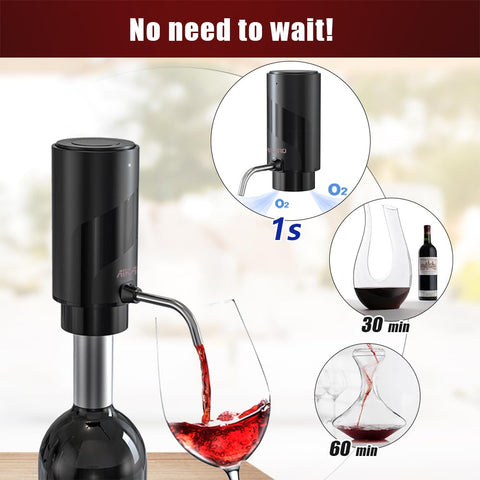 AIKARO sistema de aireación de vino para aromas intensos.