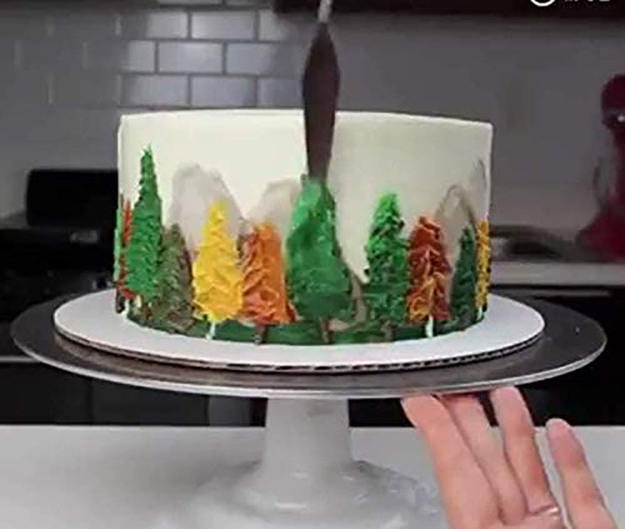 AIKEFOO espátula desmoldado para pasteles sin dañar.