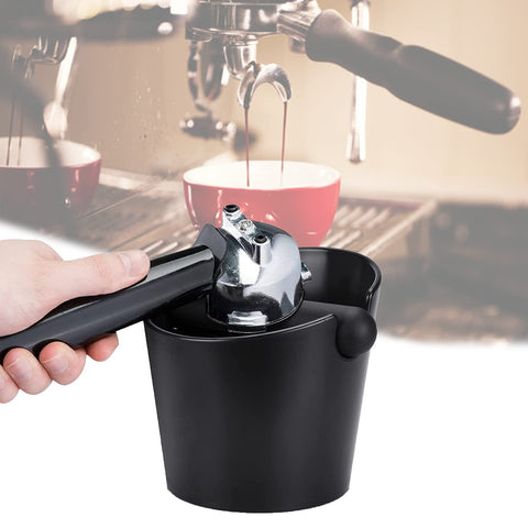 Ailelan Coffee Knock Box, diseño silencioso, reduce el ruido al golpear