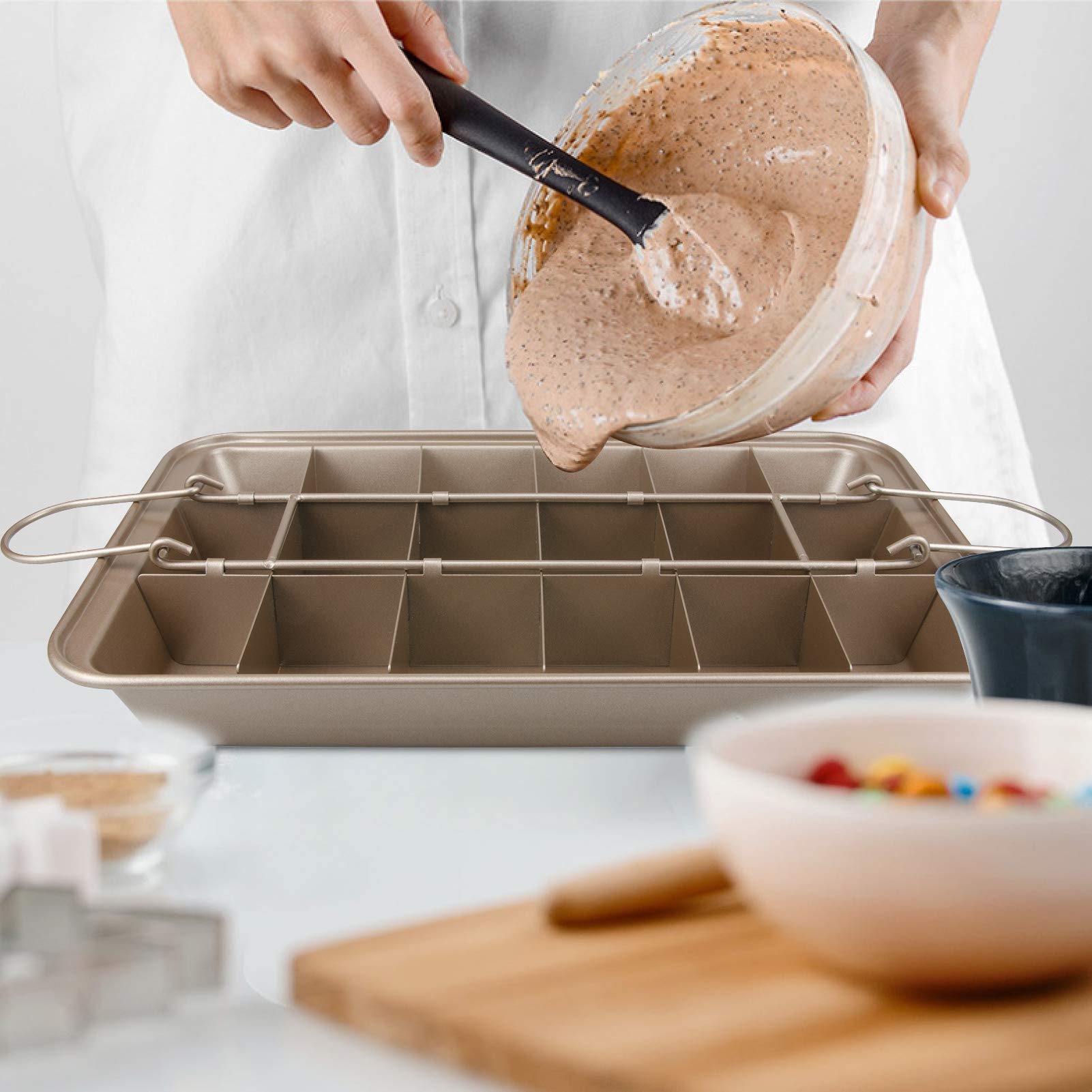 Usos versátiles de Ailelan para barras, cereal y pan de maíz.