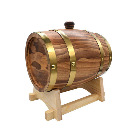Aimee_JL Barril roble 1.5L, para bar de casa con toque rústico