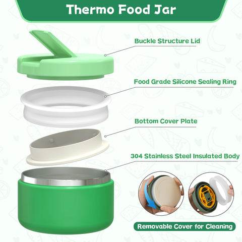 Aimsnk divisor-alimentos de 4 compartimentos evita la mezcla de sabores.