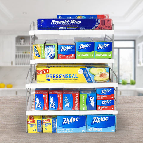 Organizador compacto de Aionvidas para almacenamiento ordenado en cocina.