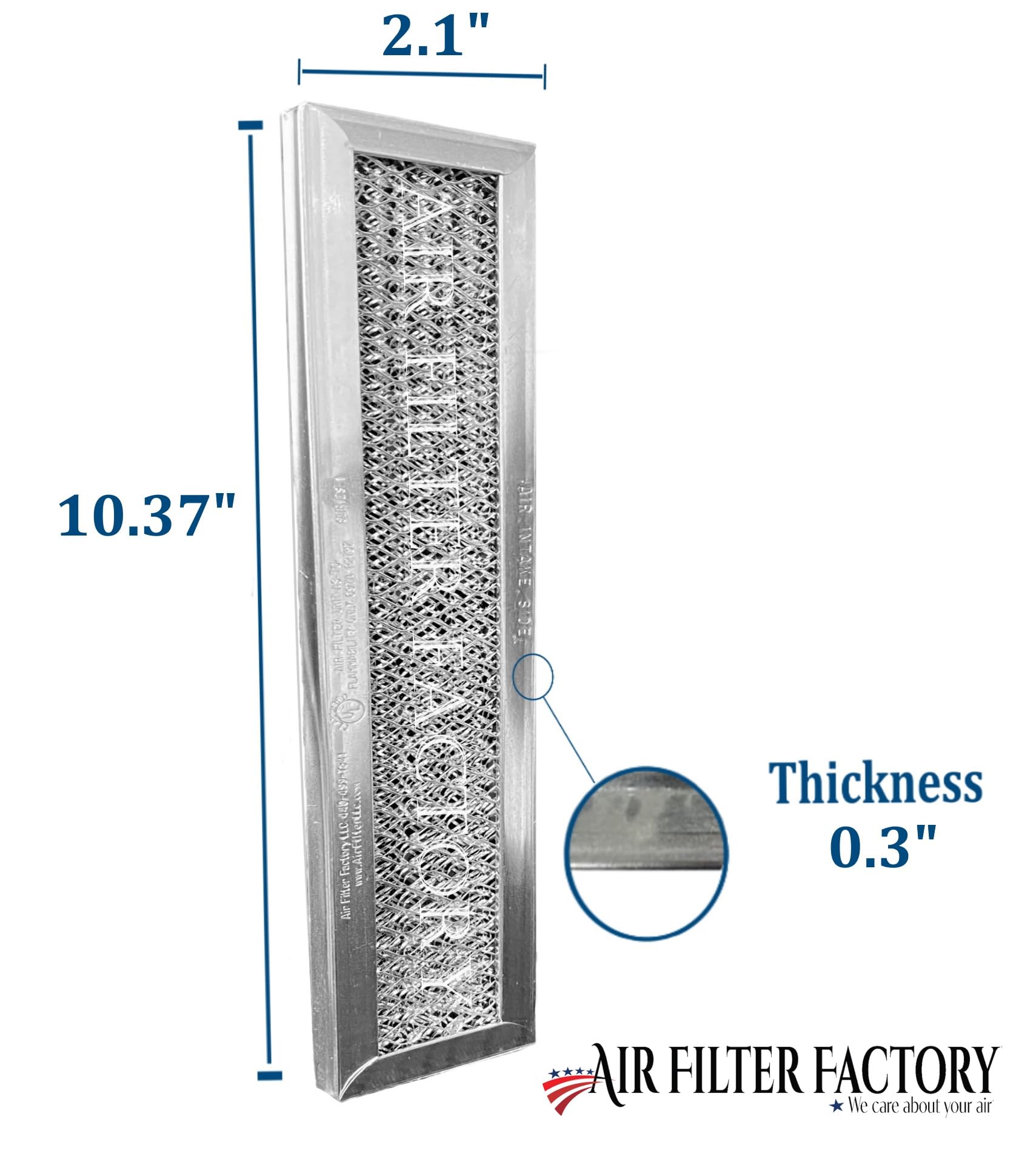 Air Filter Factory filtro carbón 5304464577 para frigidaire microondas, vista lateral, mejora la frescura