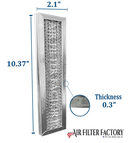 Air Filter Factory filtro carbón 5304464577 para frigidaire microondas, vista lateral, mejora la frescura