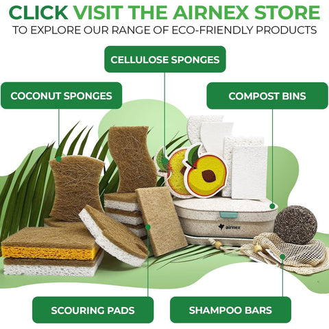 AirNEX cubo compacto para guardar en armario y ahorrar espacio.