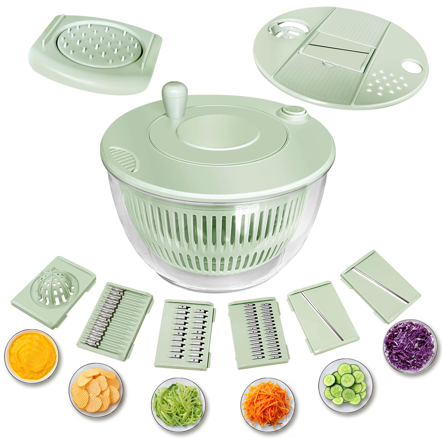 Airpro centrífuga para secado rápido de ensaladas y verduras