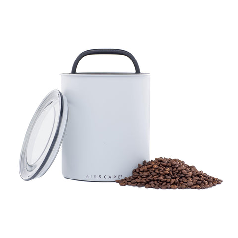 AirScape Kilo contenedor en estante mantiene café fresco y bien organizado