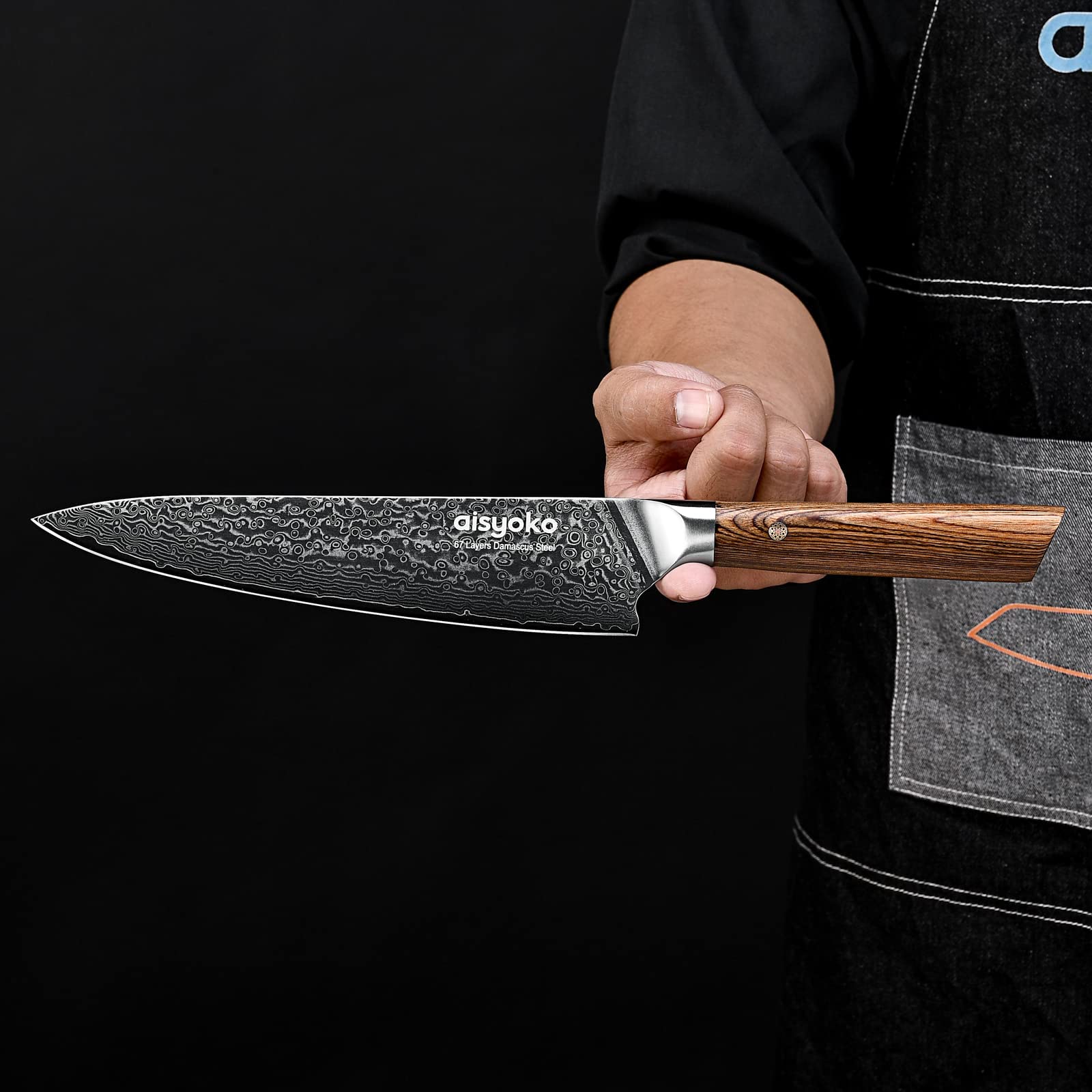 Aisyoko diseño ligero y afilado para verduras y carnes