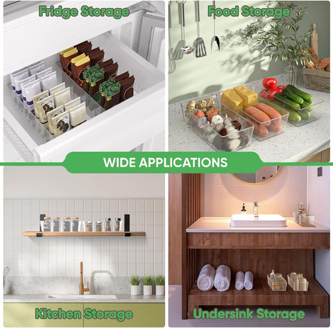 AITOPMART organizador cosméticos mini, 4 compartimentos, baño o tocador ordenado
