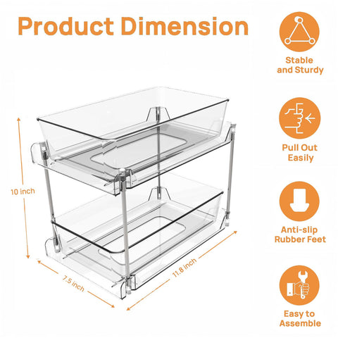 AITOPMART organizador encimado para tocador ideal para superficies limpias