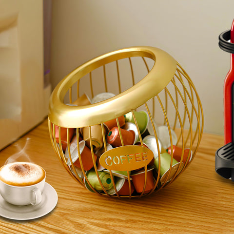 AIYICIII organizador de cápsulas, vista superior, gran capacidad para Keurig y Vertuo.