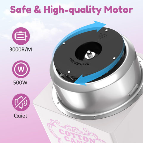 Ajgvq máquina algodón mini interior bandeja, limpieza rápida.
