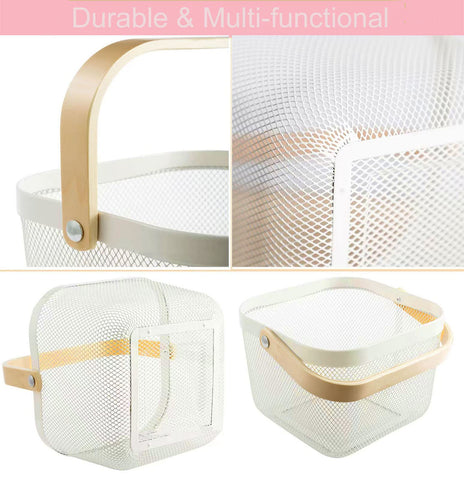 AJIODA cesta-colgante para frutas, perfecta para espacios pequeños.