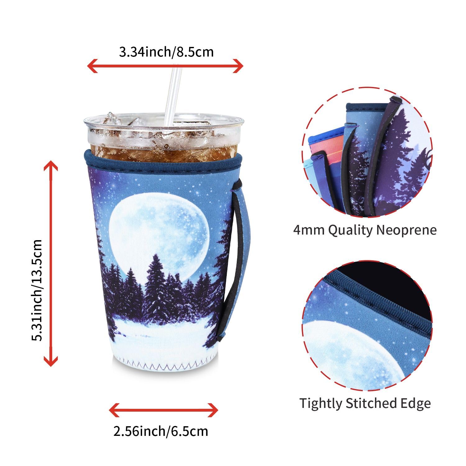 AJLTPA asa ergonómica facilita agarre cómodo al sostener bebidas.