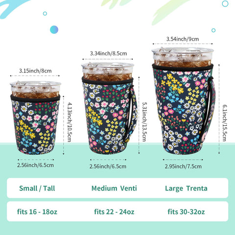 AJLTPA funda neopreno 22-24oz con asa: ajuste cómodo y seguro.