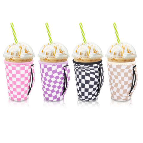 AJLTPA estilo 1: funda de neopreno con asa para tazas 22-24oz, evita condensación.