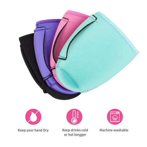 AJLTPA manga neopreno para tazas 22-24oz, ajuste perfecto.