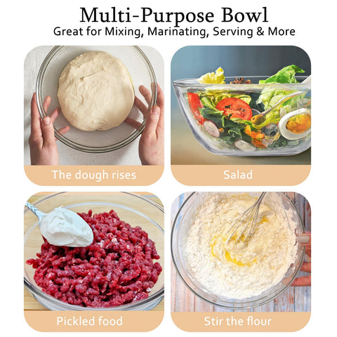 Ajrwiiy bol multiusos para hornear, fermentación y almacenamiento seguro.