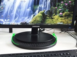 Aketek soporte para monitor y televisor con base estable