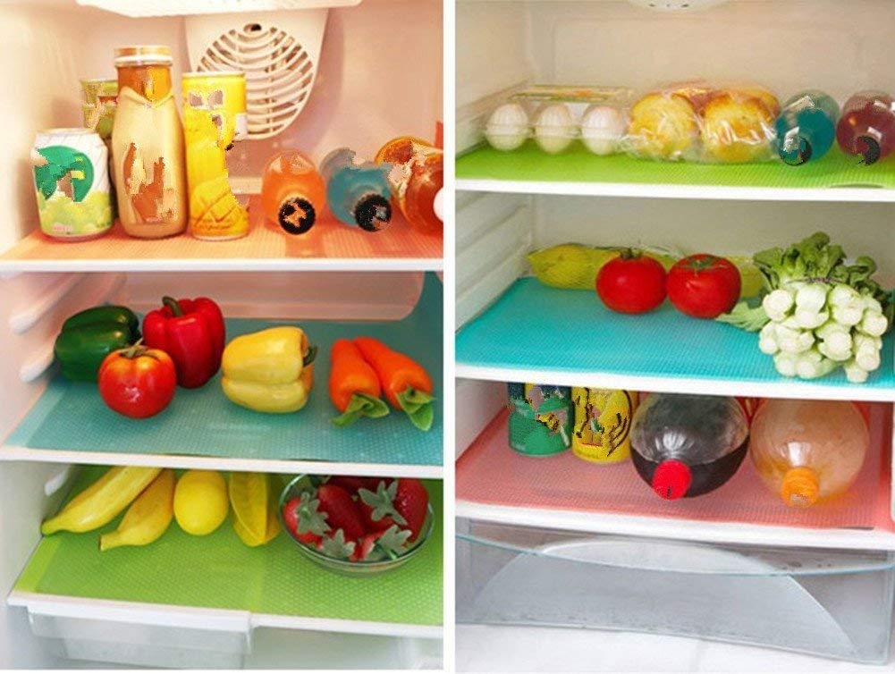 AKINLY alfombrillas para refrigerador, resistentes al frío y fáciles de limpiar.