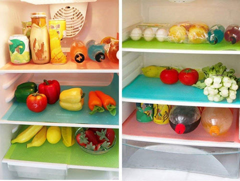 AKINLY alfombrillas para refrigerador, resistentes al frío y fáciles de limpiar.