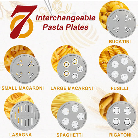 Akiosk Discos intercambiables para pasta: variedad rápida de formas