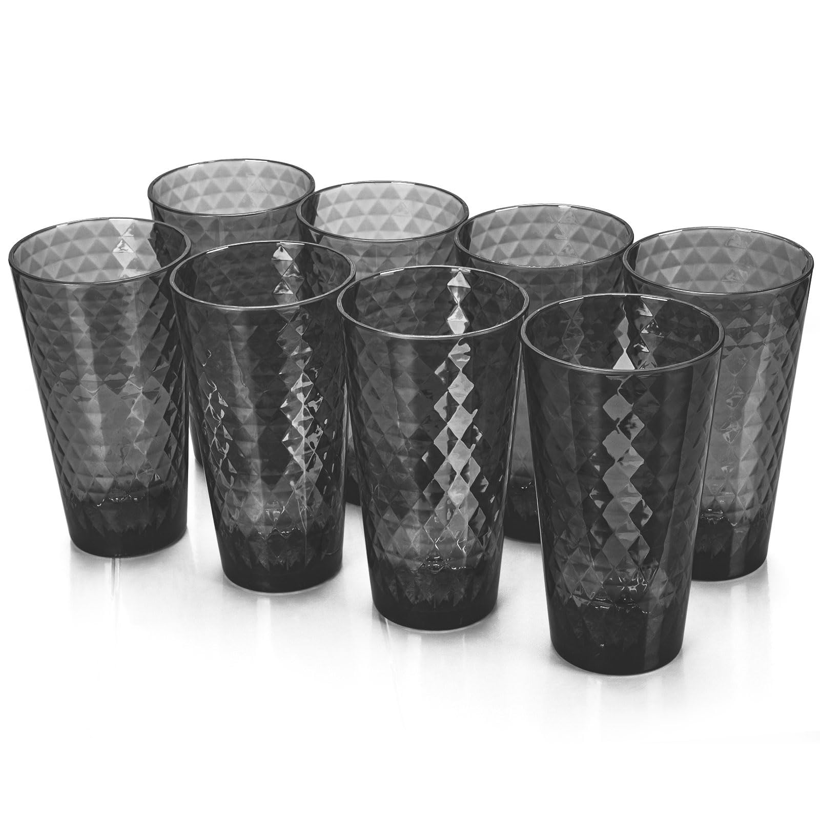 AKMQYM vasos plástico 22oz alto y bajo: ideales para bebidas calientes y frías en casa.
