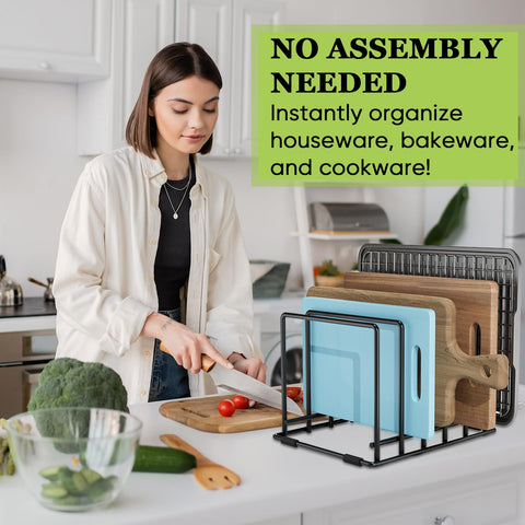 AKSONMN Diseño versátil para bandejas de hornear y tablas en la cocina.