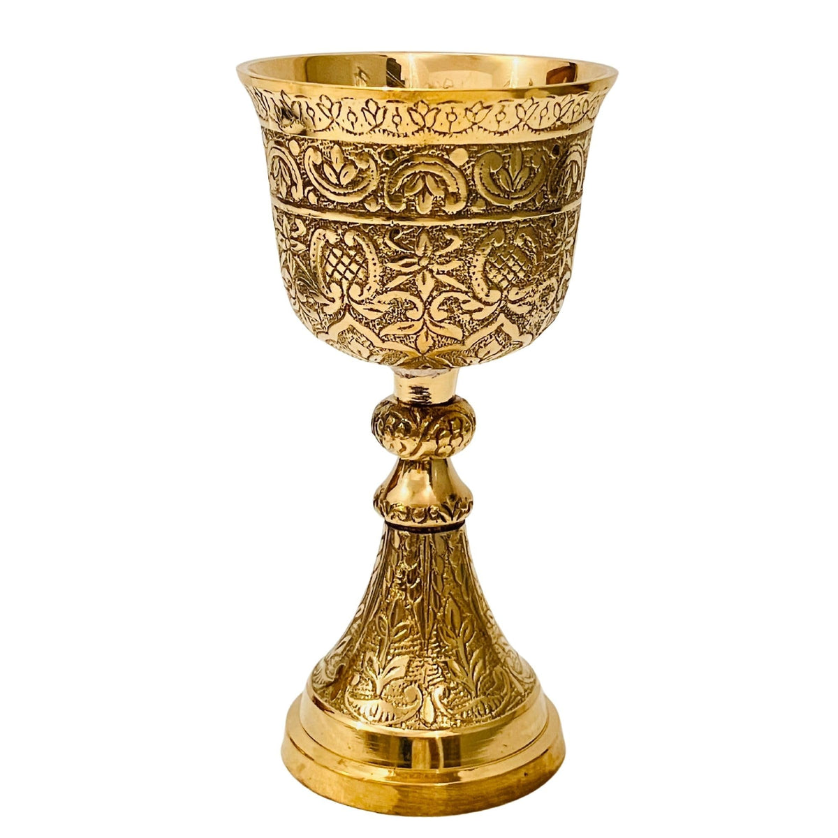 ALADEAN caliz vintage para brindis ceremoniales y ocasiones especiales.