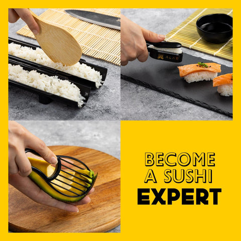 Alas Sushi Kit: formador de nigiri para dar forma profesional