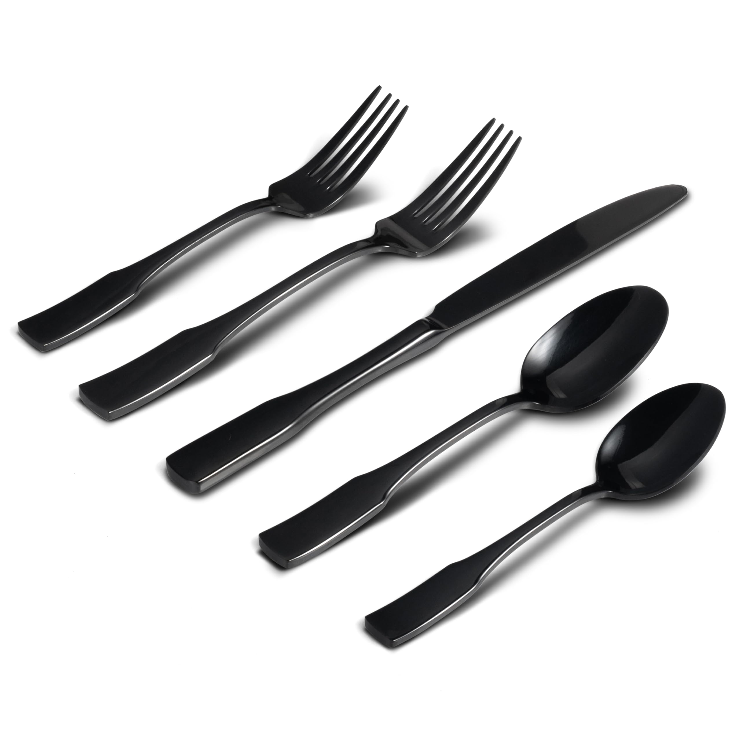 Alata Kate: juego de cubiertos 40 piezas para 8, ideal para comidas diarias.