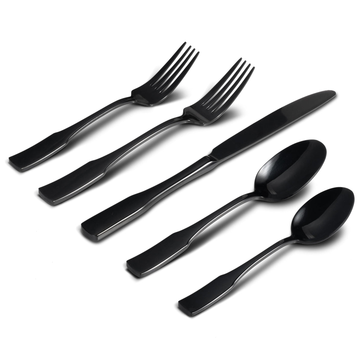 Alata Kate: juego de cubiertos 40 piezas para 8, ideal para comidas diarias.