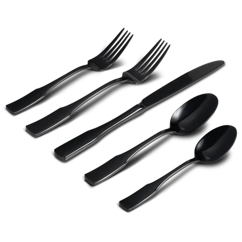 Alata Kate: juego de cubiertos 40 piezas para 8, ideal para comidas diarias.