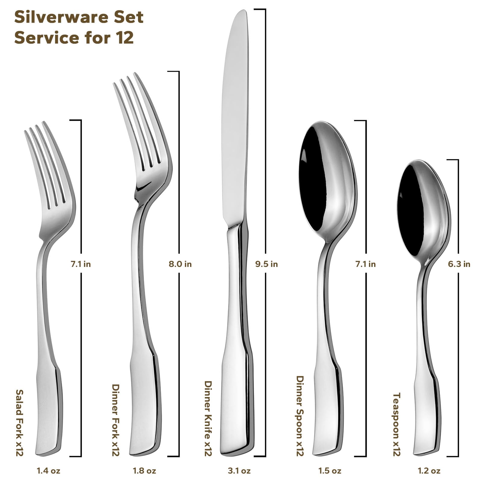 Alata Kate: utensilios de servir, cuchara para servir ideal para porciones.