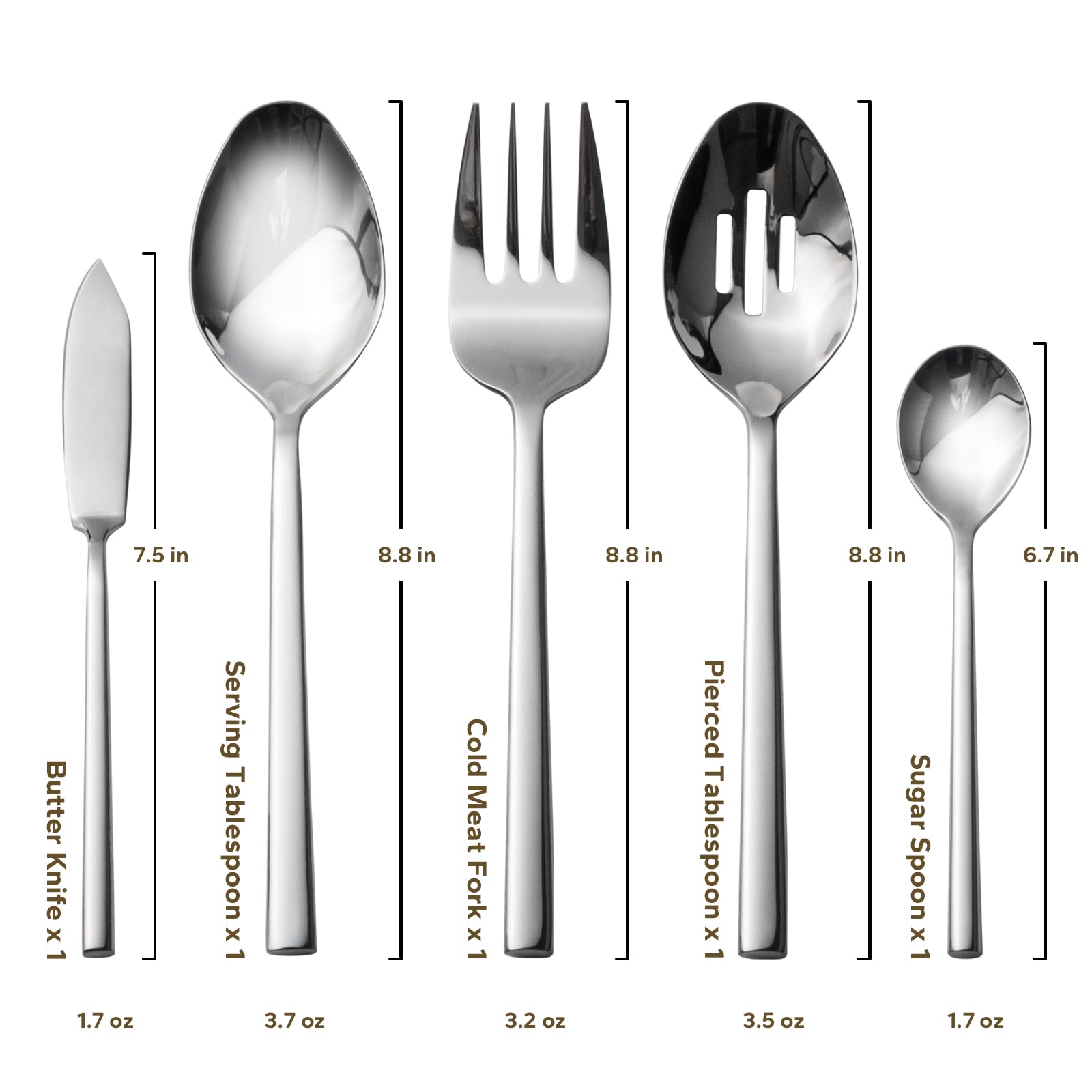 Ideal para ocasiones especiales, conjunto elegante para banquetes con Alata Potter.