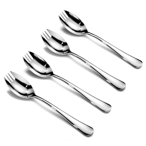 Alata tenedores-cucharas 12unidades de acero inoxidable para uso diario.