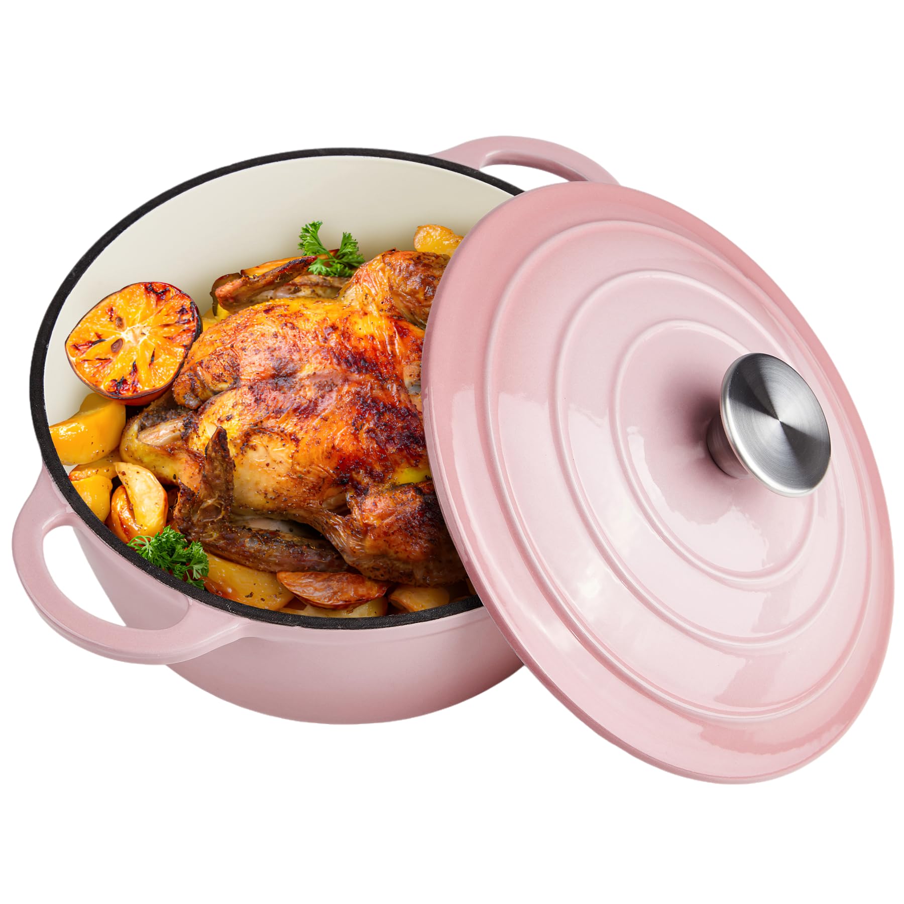 Olla Alathote de hierro esmaltado 6qt para guisos abundantes