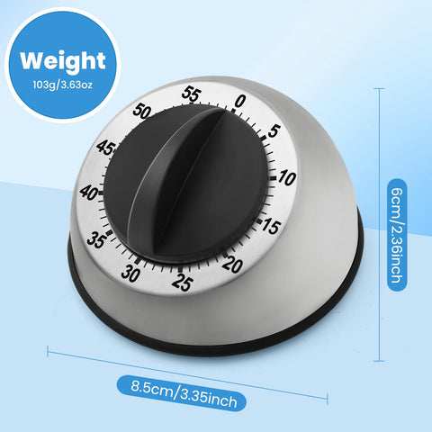 ALBAYRAK temporizador alarma 85 dB, sonido potente para cocinar sin mirar la cocina