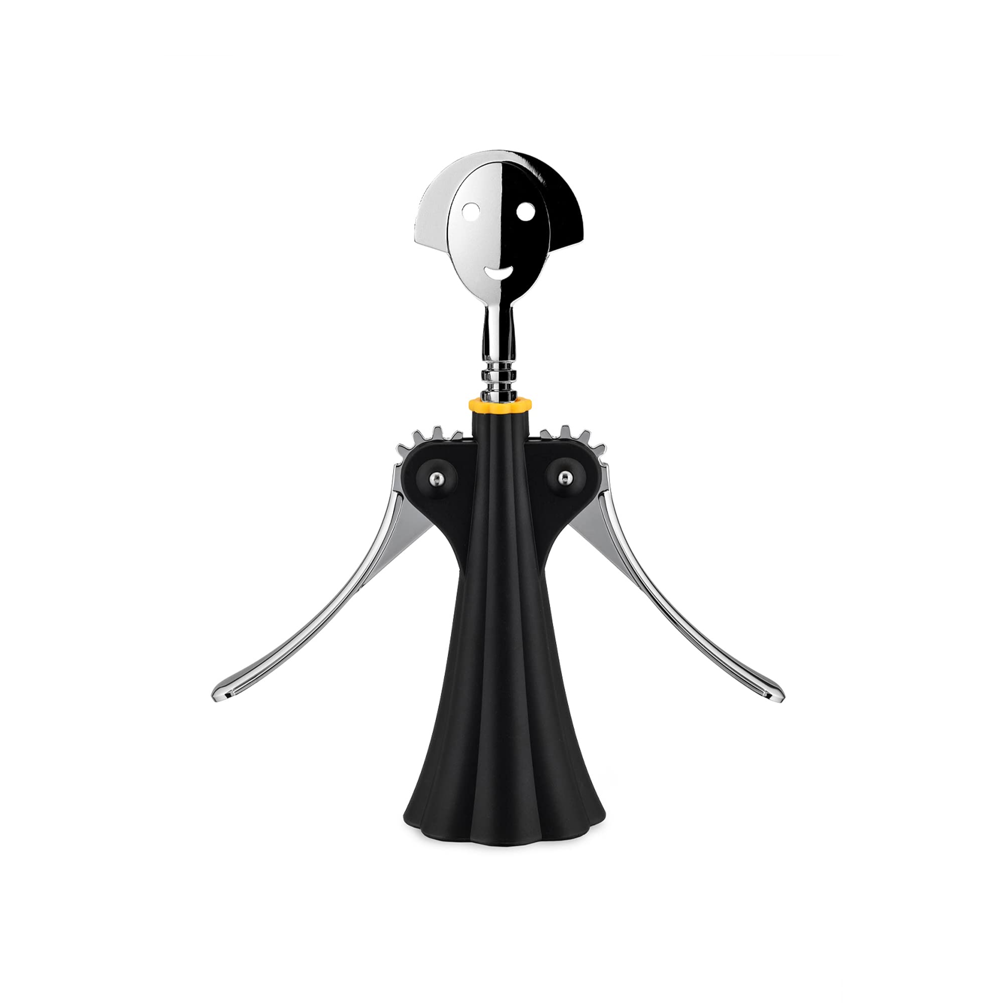 Alessi AAM01 B Anna G. primer plano del diseño, regalo ideal para amantes del vino