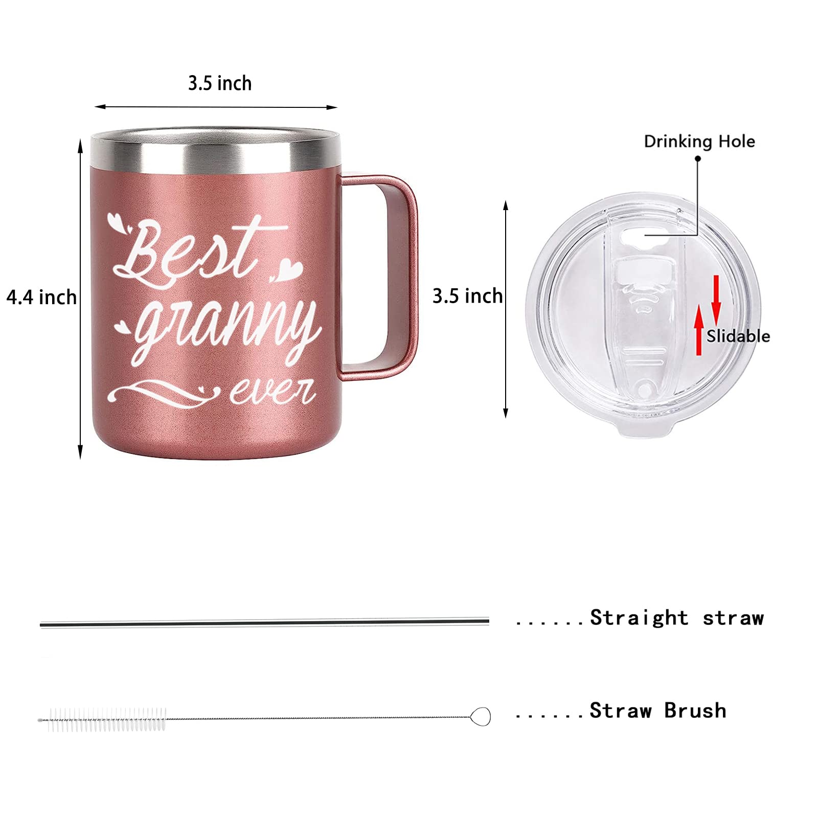 Uso interior y exterior con la taza Aletege aislada para casa o viaje.