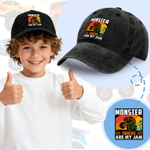 Pegatinas gamer Aleture Monster Trucks; ideales para decorar cuadernos y dispositivos.