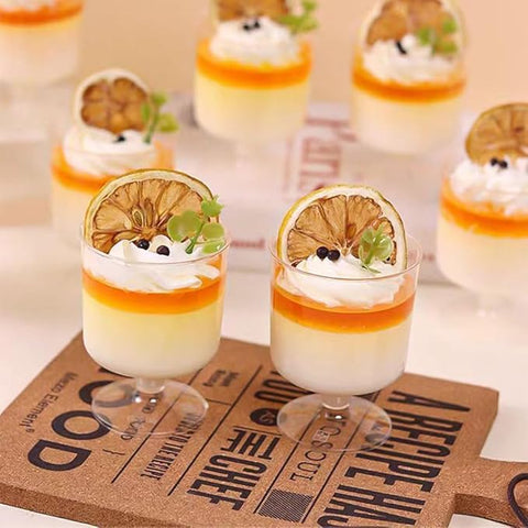 Versatilidad de postres con ALEXPRE: mousse, pudding, helado y más.