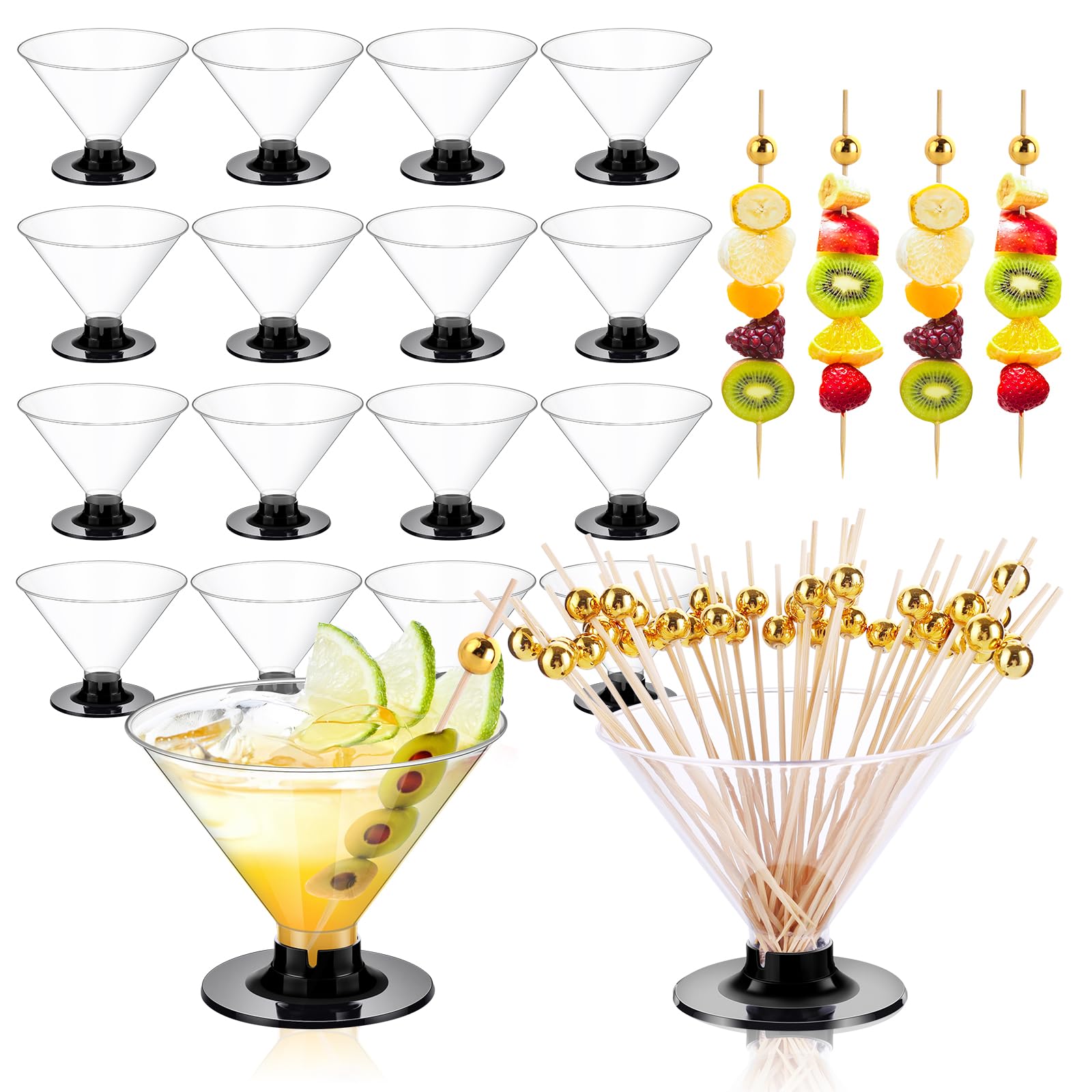 ALEXPRE copa martini frontal mostrando diseño elegante y práctico
