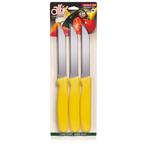 Alfi cuchillos aptos para lavavajillas, limpieza rápida y segura.