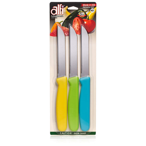 Alfi cuchillos proposito multiplo punta precisa, ideal para pan y verduras.