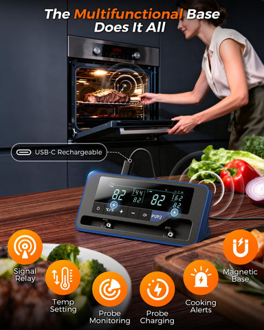 Alfolive durabilidad IPX7, limpieza rápida tras cocinar.